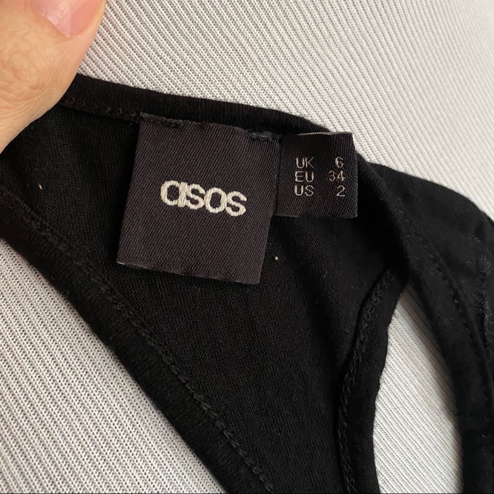 ⭐️ ASOS Cold Shoulder Racerback Top - Picture 11 of 13
